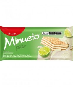 BISCOITO WAF MINUETO LIMAO 81GR