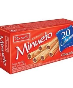 BISCOITO WAF PARATI ROLINHO CHOC 40g