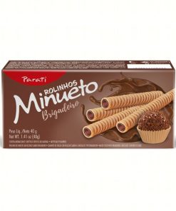 BISCOITO WAF PARATI ROLINHO BRIGAD 40GR