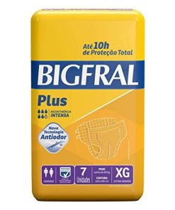 FRALDA GERIATRICA DERM BIGFRAL PL XG 7UN