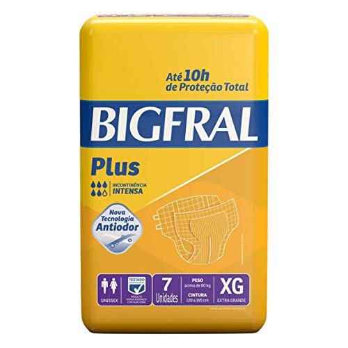 FRALDA GERIATRICA DERM BIGFRAL PL XG 7UN