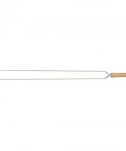 ESPETO MOR DUPLO CABO MADEIRA 95CM