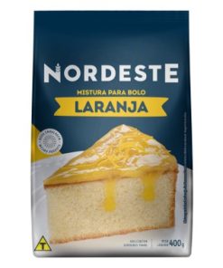 MISTURA BOLO NORDESTE LARANJA 400GR