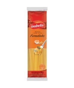 MASSA ISABELA C/OVOS FURADINHA 500GR