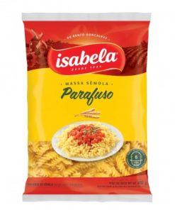 MASSA ISABELA SEMOLA PARAFUSO 400GR