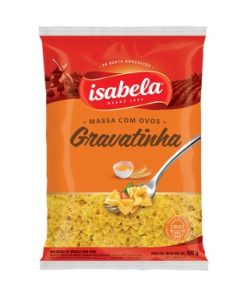MASSA ISABELA C/OVOS GRAVATINHA 500GR