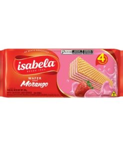 BISCOITO WAF ISABELA MORANGO 100GR