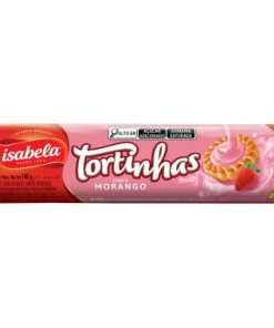 BISCOITO ISABELA TORTINHAS MORANGO 140GR