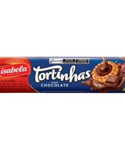 BISCOITO ISABELA TORTINHAS CHOC 140GR
