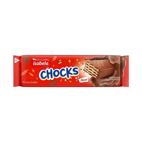 CHOCOLATE WAFER ISABELA CHOCKS 100,8GR CHOCOLATE WAFER ISABELA CHOCKS 100,8GR