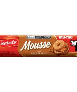 BISCOITO ISABELA MOUSSE DOCE LEITE 130GR
