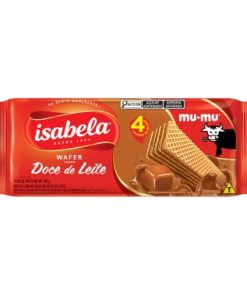 BISCOITO WAF ISABELA DOCE LEITE 100GR