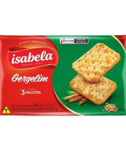BISCOITO ISABELA CRACKER GERGELIM 350GR