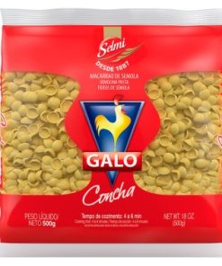 MASSA GALO S/OVOS CONCHA 500GR