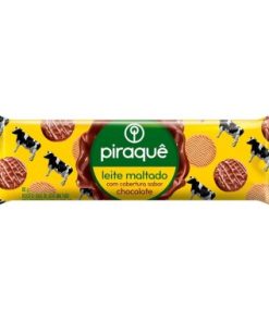 BISCOITO PIRAQUE MALTADO COBERTO 80GR