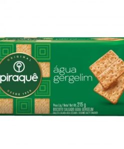 BISCOITO PIRAQUE AGUA GERGELIM 215GR