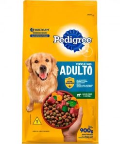 RACAO PEDIGREE CARNE E VEGETAIS 900GR