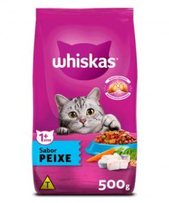 RACAO WHISKAS PEIXE 500GR