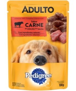 RACAO PEDIGREE CARNE SHT 100GR