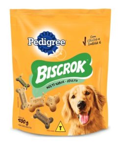 RACAO PEDIGREE BISCROK MULT ADULTO 500GR