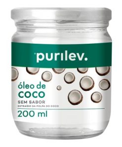OLEO DE COCO SEM SABOR PURILEV 200ML