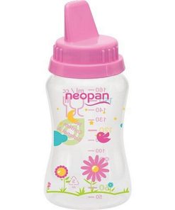 COPO INFANTIL NEOPAN DECORADO ROSA 140ML