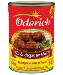 ALMONDEGA ODERICH AO MOLHO 420GR