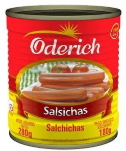 SALSICHA ODERICH VIENA 180GR