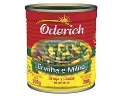 DUETO ERVILHA E MILHO ODERICH 200GR