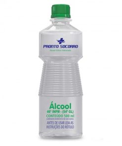 ALCOOL PRONTO SOCORRO TRAD 46 INPM 500ML