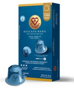 CAFE TRES CORACOES CAPS DESCAFEINADO 50G