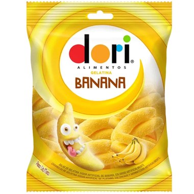 BALA DORI GELATINA BANANA 60GR