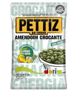 AMENDOIM PETTIZ CEBOLA SALSA 120G