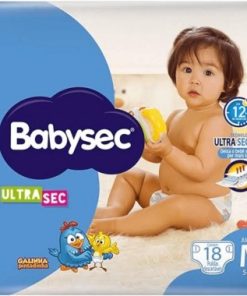FRALDA BABYSEC ULTRA JUMBINHO M 18UN