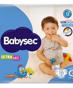 FRALDA BABYSEC ULTRA JUMBINHO G 16UN
