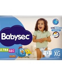 FRALDA BABYSEC ULTRA JUMBINHO XG 12un