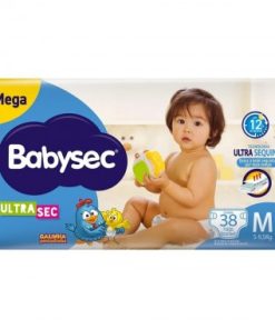 FRALDA BABYSEC ULTRA MEGA M 38UN