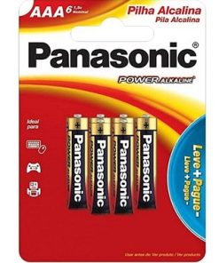 PILHA PANASONIC PALITO ALC POWER AAAL6P5
