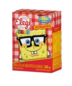 BEBIDA LACTEA ELEGE BOB ESPONJ MOR 200ML