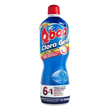DESINFETANTE QBOA CLORO GEL ORIG 1LT