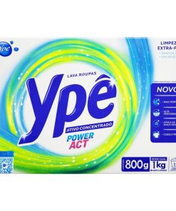 DETERGENTE PO YPE POWER ACTION CX 800GR