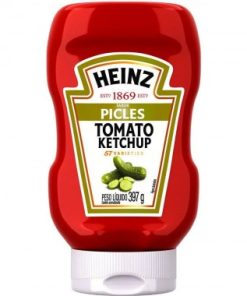 CATCHUP HEINZ PICLES 397G