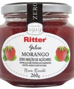 GELEIA RITTER MORANGO ZERO ACUCAR 260GR