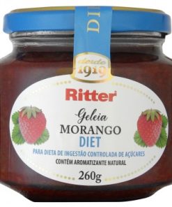 GELEIA RITTER MORANGO DIET 260GR