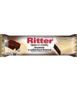 BARRA RITTER BROWNIE BRANCO 20GR