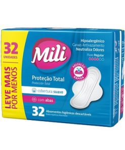 ABSORV MILI PROT TOTAL SUAVE C ABAS 32UN