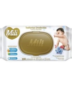 TOALHA UMED MILI LOVE & CARE C/100UN