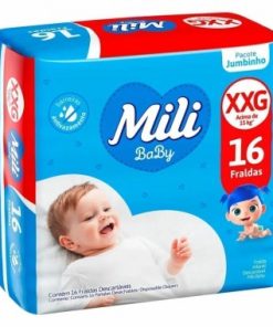 FRALDA MILI JUMBINHO  XXG 16UN