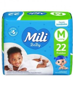 FRALDA MILI JUMBINHO M 22UN
