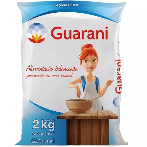 ACUCAR CRISTAL GUARANI 2KG